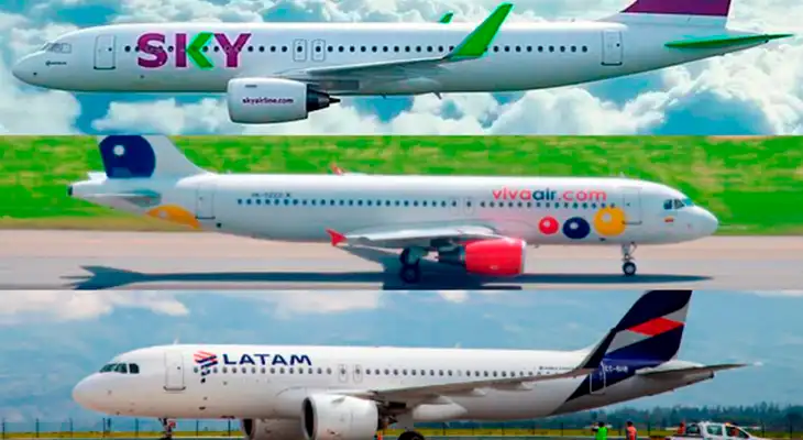 Tres aerolíneas brindarán pasajes promocionales hasta con el 30 % de descuento. Tres aerolíneas brindarán pasajes promocionales hasta con el 30 % de descuento.