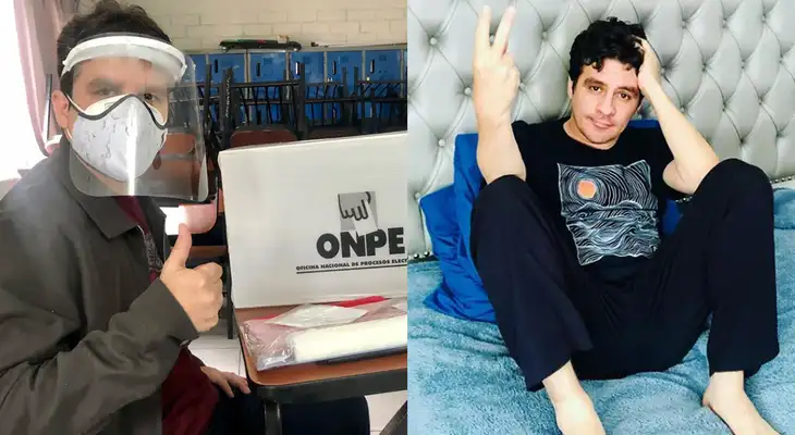 Germán Loero se ofreció de manera voluntaria a ser miembro de mesa.