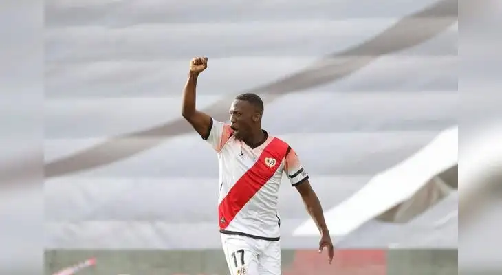 Llegó al Rayo en 2019 y, desde entonces, ha disputado 107 partidos oficiales.