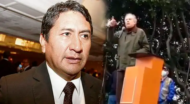 Fundador de Perú Libre no dudó en pronunciarse sobre discurso de ex candidato presidencial.