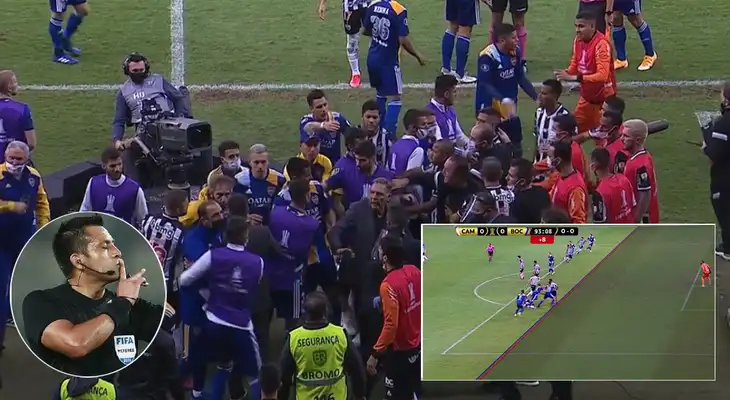 Boca Juniors y Atlético Mineiro se enfrentaron por la vuelta de los octavos de final de la Copa Libertadores.