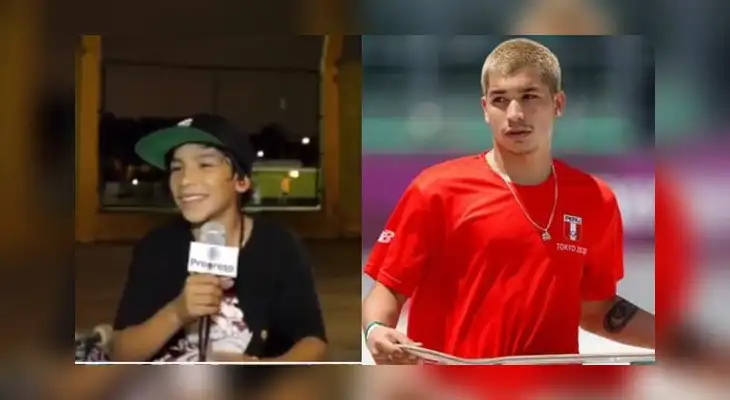 Angelo Caro soñaba de niño ser como el skater Nyjah: En Tokio 2020 logró vencerlo Angelo Caro soñaba de niño ser como el skater Nyjah: En Tokio 2020 logró vencerlo