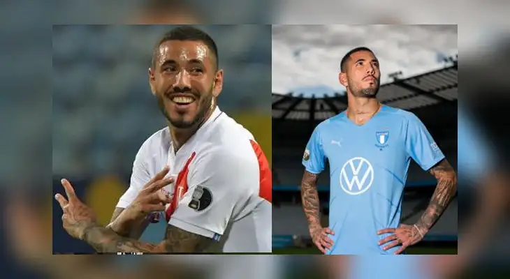 Sergio Peña fue oficializado en Malmö FF: así fue la gran presentación del volante en el club de Suecia.