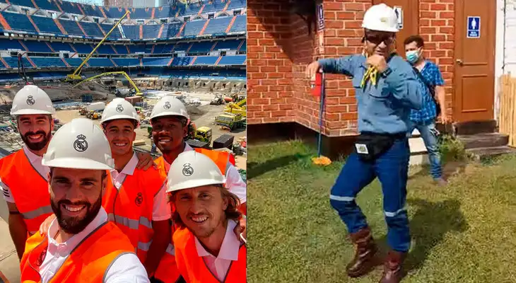 Jugadores del Real Madrid llamaron la atención en las redes sociales. Jugadores del Real Madrid llamaron la atención en las redes sociales.