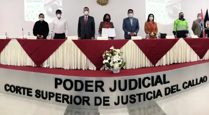 Autoridades del Callao se comprometen a fortalecer la justicia