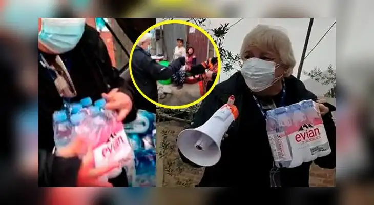 El video se ha vuelto viral en las redes sociales.