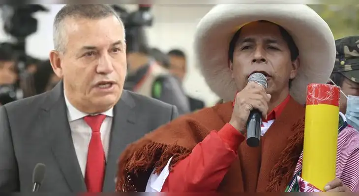 ¿Qué le dijo? Daniel Urresti critica a Pedro Castillo por no llevar su sombrero al extranjero.