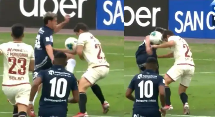 ¿Aldo Corzo no cometió penal? Defensa de Universitario generó el 2-0 de Municipal [VIDEO]