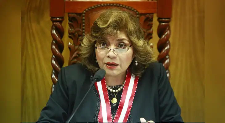 Fiscal de la Nación Zoraida Ávalos.