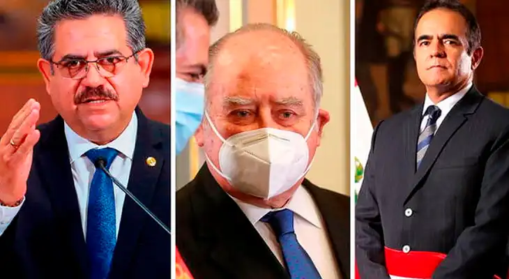 Los tres son denunciados, constitucionalmente, por la fiscal Zoraida Ávalos.