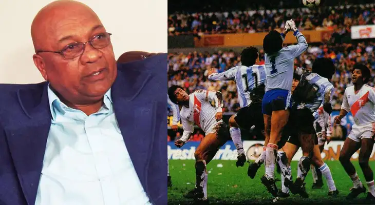 ‘Patrón’ Velásquez revive lo que fue el 2-2 de 1985 entre Perú y Argentina. ‘Patrón’ Velásquez revive lo que fue el 2-2 de 1985 entre Perú y Argentina.