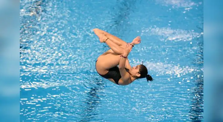Ana Ricci se llevó la primera medalla de oro en clavados Ana Ricci se llevó la primera medalla de oro en clavados