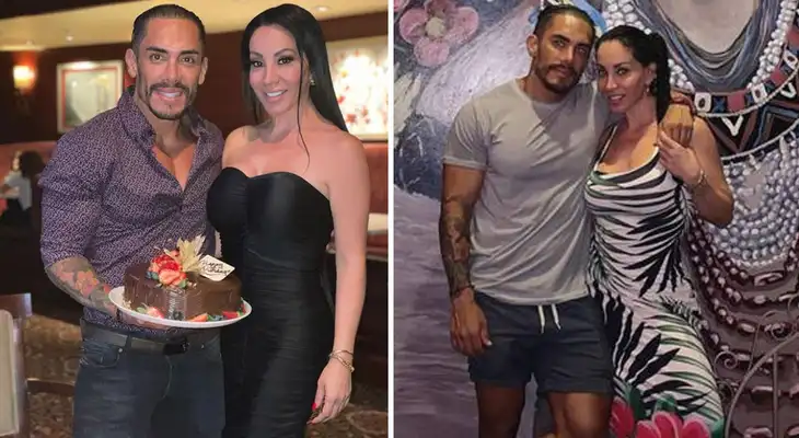 Ángel Veliz, esposo de Paola Ruiz, recibió ayuda de emergencia.