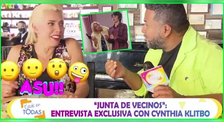 Cinthya Klitblo se confiesa para Estás en todas y dio detalles de 'Junta de vecinos'