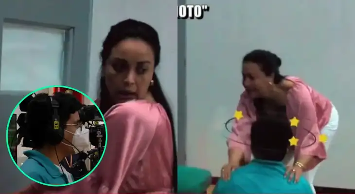 Mariella Zanetti vivió una situación complicada pues la hicieron pensar que uno de los integrantes de producción de AH se había desmayado. Mariella Zanetti vivió una situación complicada pues la hicieron pensar que uno de los integrantes de producción de AH se había desmayado.