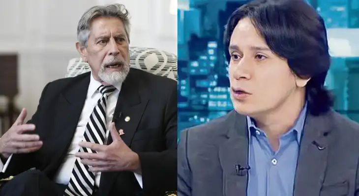 Exmandatario envió palabras de aliento al comunicador.