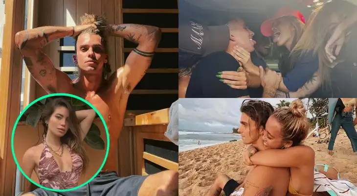 El estadounidense Jay Alvarrez sorprendió al ser ampayado con Flavia Laos, pero días antes había estado en las playas de Hawaii abrazando y divirtiérndose con otras jóvenes. El estadounidense Jay Alvarrez sorprendió al ser ampayado con Flavia Laos, pero días antes había estado en las playas de Hawaii abrazando y divirtiérndose con otras jóvenes.