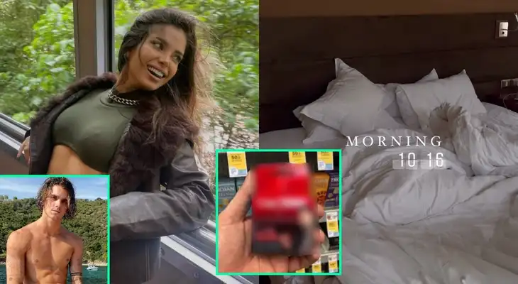 Mientras que Flavia Laos compartió con sus seguidores cómo lucían las sábanas de su suite, Jay Alvarrez lo hizo con preservativo. ¡Uy! Mientras que Flavia Laos compartió con sus seguidores cómo lucían las sábanas de su suite, Jay Alvarrez lo hizo con preservativo. ¡Uy!