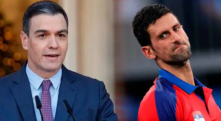 Presidente de España criticó a Novak Djokovic tras rechazo de vacunas: “No hay nadie por encima de las normas” Presidente de España criticó a Novak Djokovic tras rechazo de vacunas: “No hay nadie por encima de las normas”