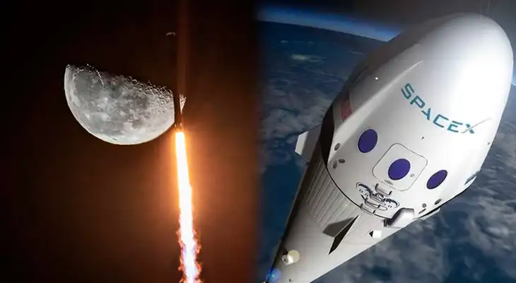 Una segunda etapa del cohete Falcon 9 de Space X cuenta con unas 4 toneladas de peso. Una segunda etapa del cohete Falcon 9 de Space X cuenta con unas 4 toneladas de peso.