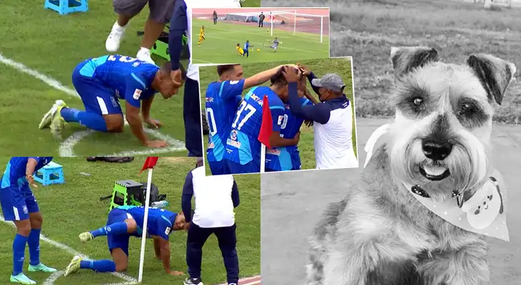 Dedicatoria de Marcio Valverde, atacante de Alianza Atlético, se hizo viral en las redes sociales. Dedicatoria de Marcio Valverde, atacante de Alianza Atlético, se hizo viral en las redes sociales.