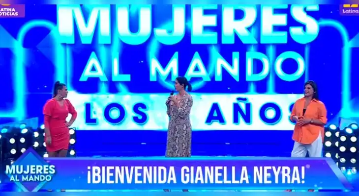 Gianella Neyra se unió a Giovanna Valcárcel y Thais Casalino en el último programa de MAM