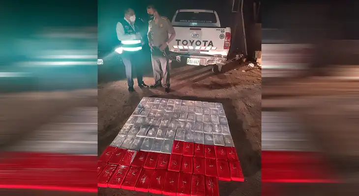Droga estaba camuflada en cajas de granadilla.