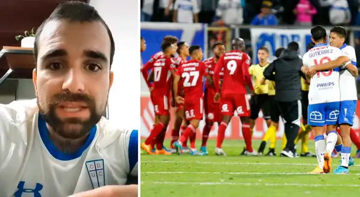 El periodista sureño confesó ser hincha de U. Católica, pero lamentó que el robo haya sido perjudicable para Cristal.