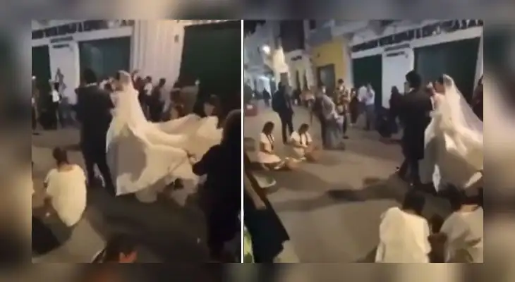 La boda de Belén Barnechea ha generado criticas en las redes sociales.