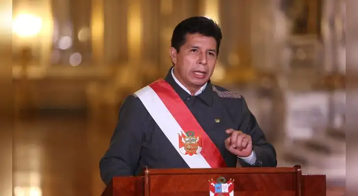 Pedro Castillo dará un mensaje a la nación luego de liderar sesión extraordinaria de Consejo de Ministros. Foto: Presidencia