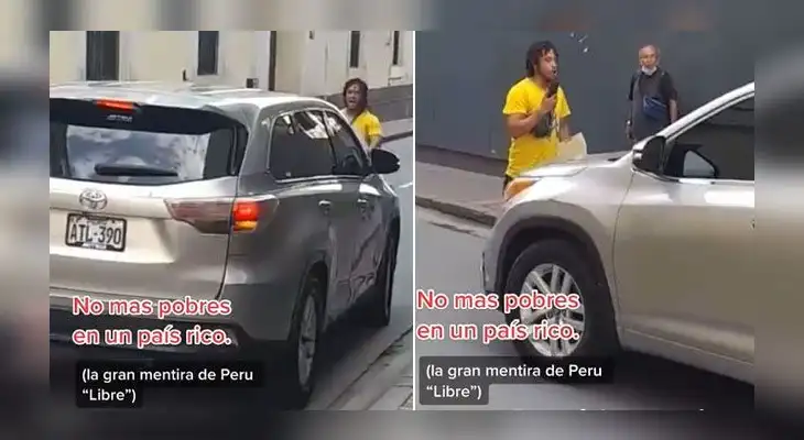El momento no tardó en volverse viral en las redes sociales.