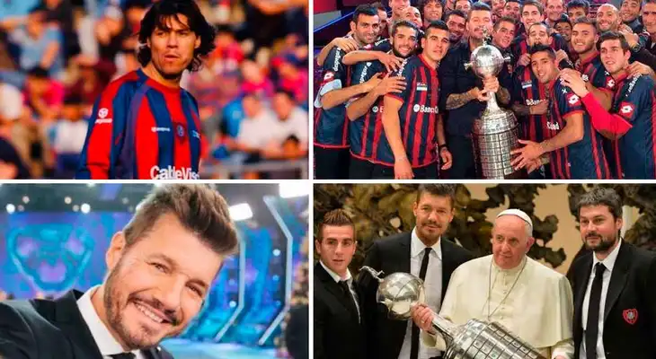 Marcelo Tinelli fue 10 años en San Lorenzo como dirigente y presidente, pero una vida siendo hincha del Cuervo.