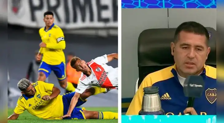 Zambrano siempre encontró en el Boca Juniors el apoyo de Riquelme.