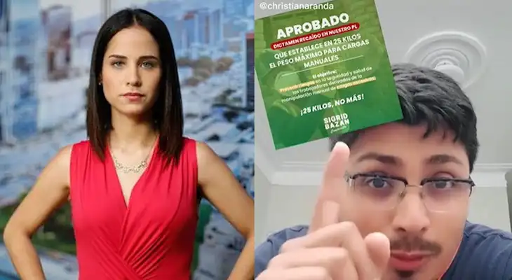 Sigrid Bazán es criticada por PL que establece en 25 kilos el peso máximo para cargas manuales [VIDEO]