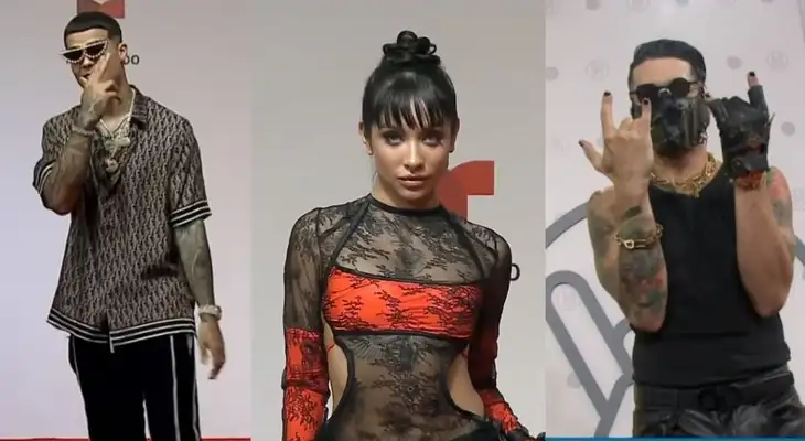Premios Tu Música Urbano 2022: Ellos son los artistas mejores vestidos de la Alfombra Roja