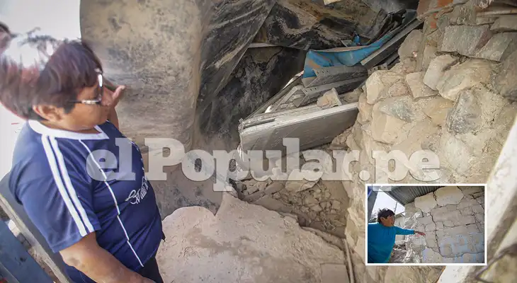 Una vecina de La Capilla perdió todas sus cosas. Hay varias casas dañadas en los anexos. Una vecina de La Capilla perdió todas sus cosas. Hay varias casas dañadas en los anexos.