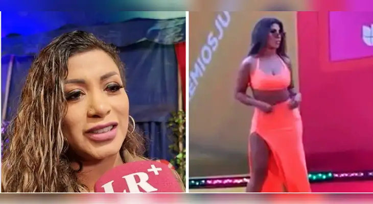 Paula Arias habla de vestimenta de Yahaira Plasencia.