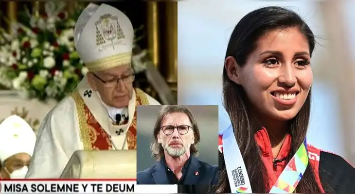 Arzobispo de Lima se dirigió sobre la situación de Ricardo Gareca y Kimberly García en la Misa.