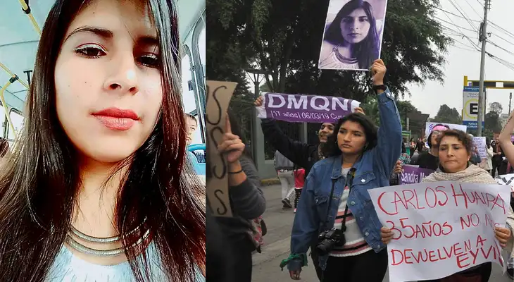 Eyvi Ágreda Marchena, joven de 22 años, que sufrió quemaduras de tercer grado dentro de un vehículo de transporte público.