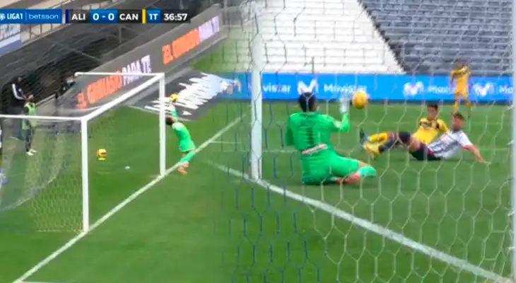 Espectacular, gigante, magnífico: la atajada de Ángelo Campos para impedir gol de Cantolao en Matute Espectacular, gigante, magnífico: la atajada de Ángelo Campos para impedir gol de Cantolao en Matute