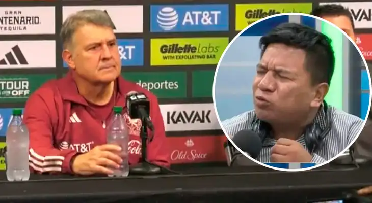 Comparan a periodista mexicano con peruanos tras felicitación del Tata Martino: “Preguntas atinadas” Comparan a periodista mexicano con peruanos tras felicitación del Tata Martino: “Preguntas atinadas”