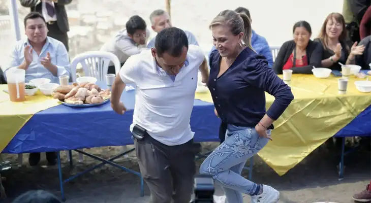 Podemos Perú recibió la jornada electoral en San Juan de Lurigancho. Podemos Perú recibió la jornada electoral en San Juan de Lurigancho.