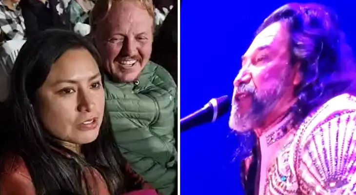 Gringo Karl disfruta concierto de Marco Antonio Solis y deja en claro que está dedicado a su restaurante [VIDEO]