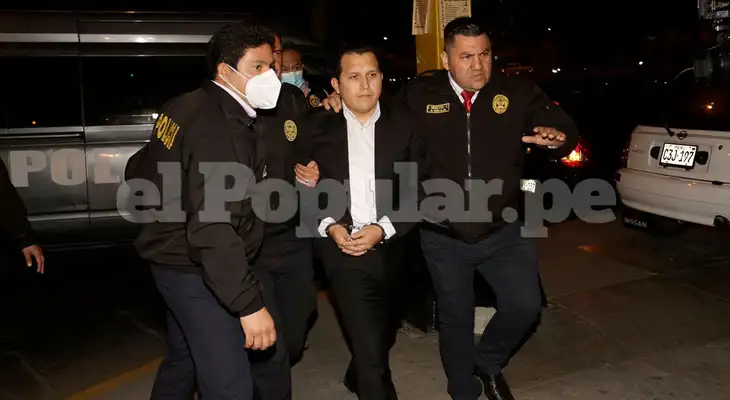 José Luna Morales es detenido en vivo José Luna Morales es detenido en vivo