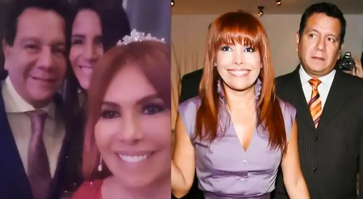 Ney Guerrero y su pareja bailan en aniversario de Magaly Medina Ney Guerrero y su pareja bailan en aniversario de Magaly Medina