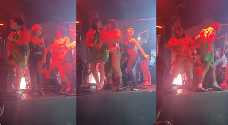 Chilindrina huachana se robó la atención de los usuarios en TikTok al ver lo que pasó en el escenario.