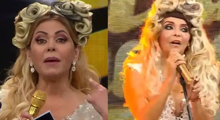 Lucy Bacigalupo interpreta a Gisela Valcárcel en "JB en ATV". Lucy Bacigalupo interpreta a Gisela Valcárcel en "JB en ATV".