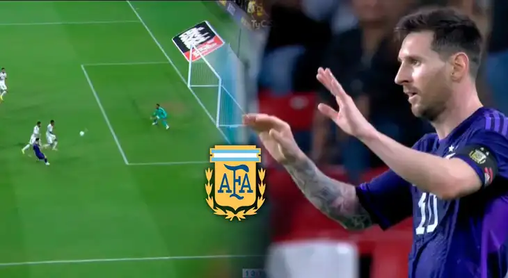 GOLAZO de Messi: la Pulga pone la pelota al ángulo y Argentina golea 4-0 a Emiratos Árabes Unidos GOLAZO de Messi: la Pulga pone la pelota al ángulo y Argentina golea 4-0 a Emiratos Árabes Unidos