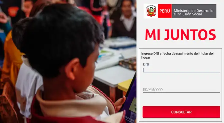 Aplicativo Mi Juntos, permitirá que niños accedan a bono de 200 soles.