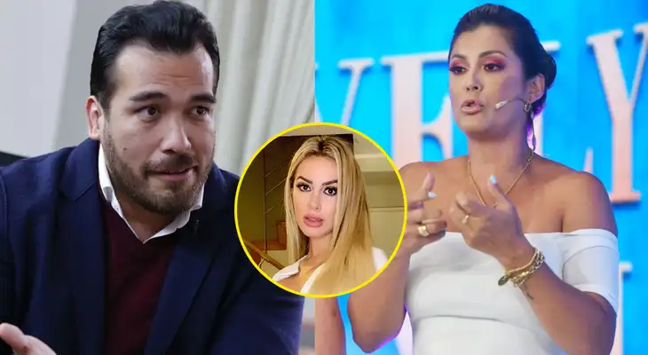 Karla Tarazona tras ver a Alvaro Paz de la Barra en cumple de Jamila Dahabreh: "Hace puntos para su perdón" [VIDEO]